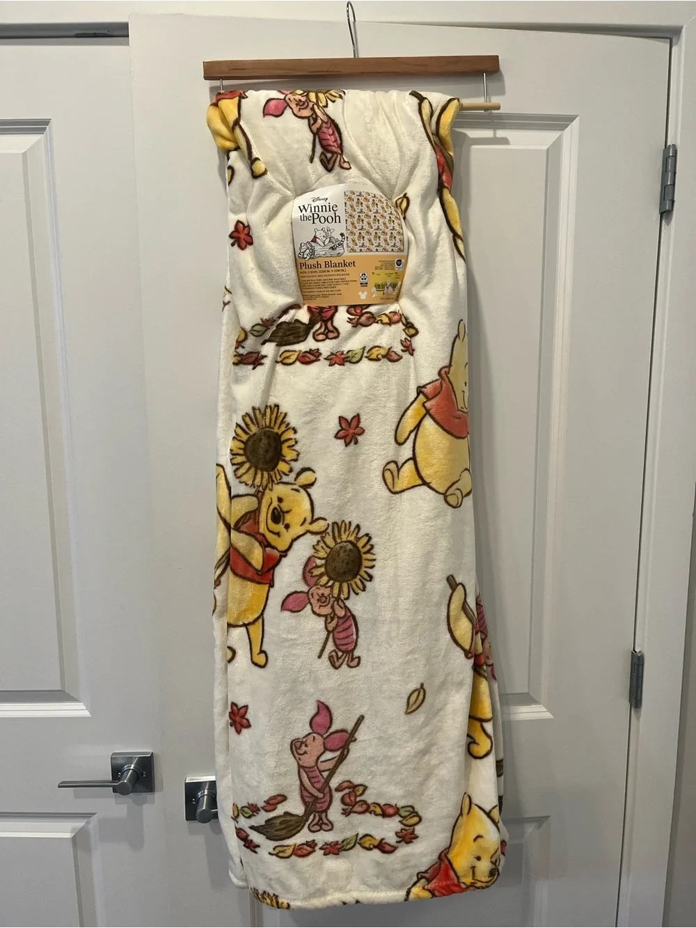 Disney 2026 Winnie thePooh Plush Blanket 90IN. X 90IN. (229CM. X 229CM.)